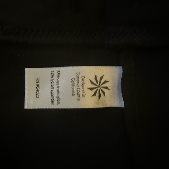 ATHLETA Size Small Black Active Ankle Stretchy Pants - Picture 7 of 7